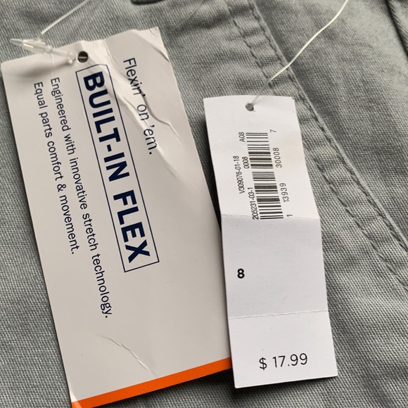 Boys Old Navy grey shorts, size 8 - Picture 2 of 3